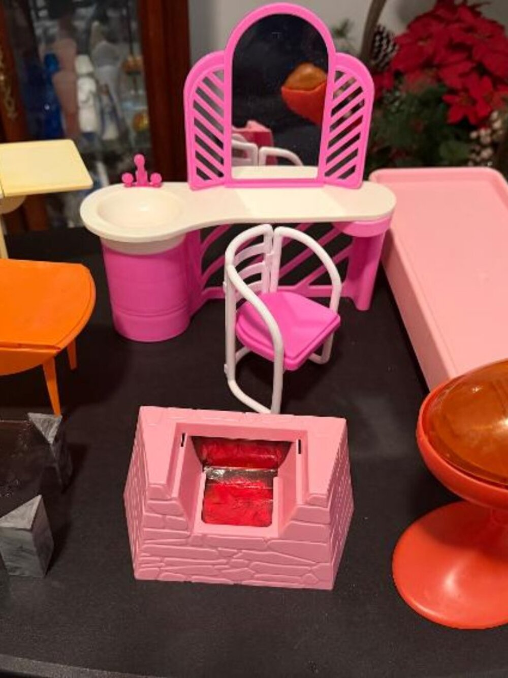 Lot of Barbie Furniture Mixed Lot of 8 items - LOT62-17